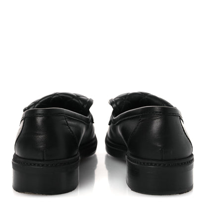 Chanel Lambskin Quilted CC Turnlock Loafers 37 Black 37 Black 6 of 13