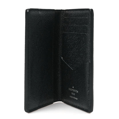 Louis Vuitton Taiga Pocket Organizer NM Black 5 of 7