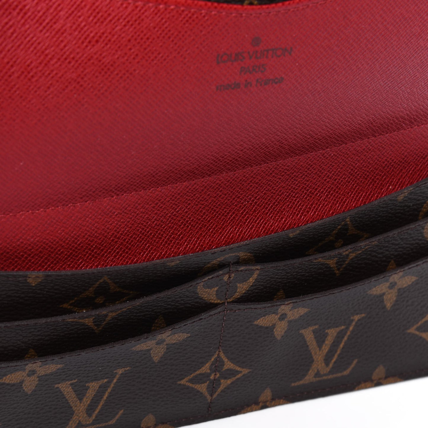 Monogram Josephine Wallet Rouge