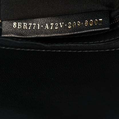 Fendi Nappa FF 1974 Embossed Large Baguette Black 7 of 10