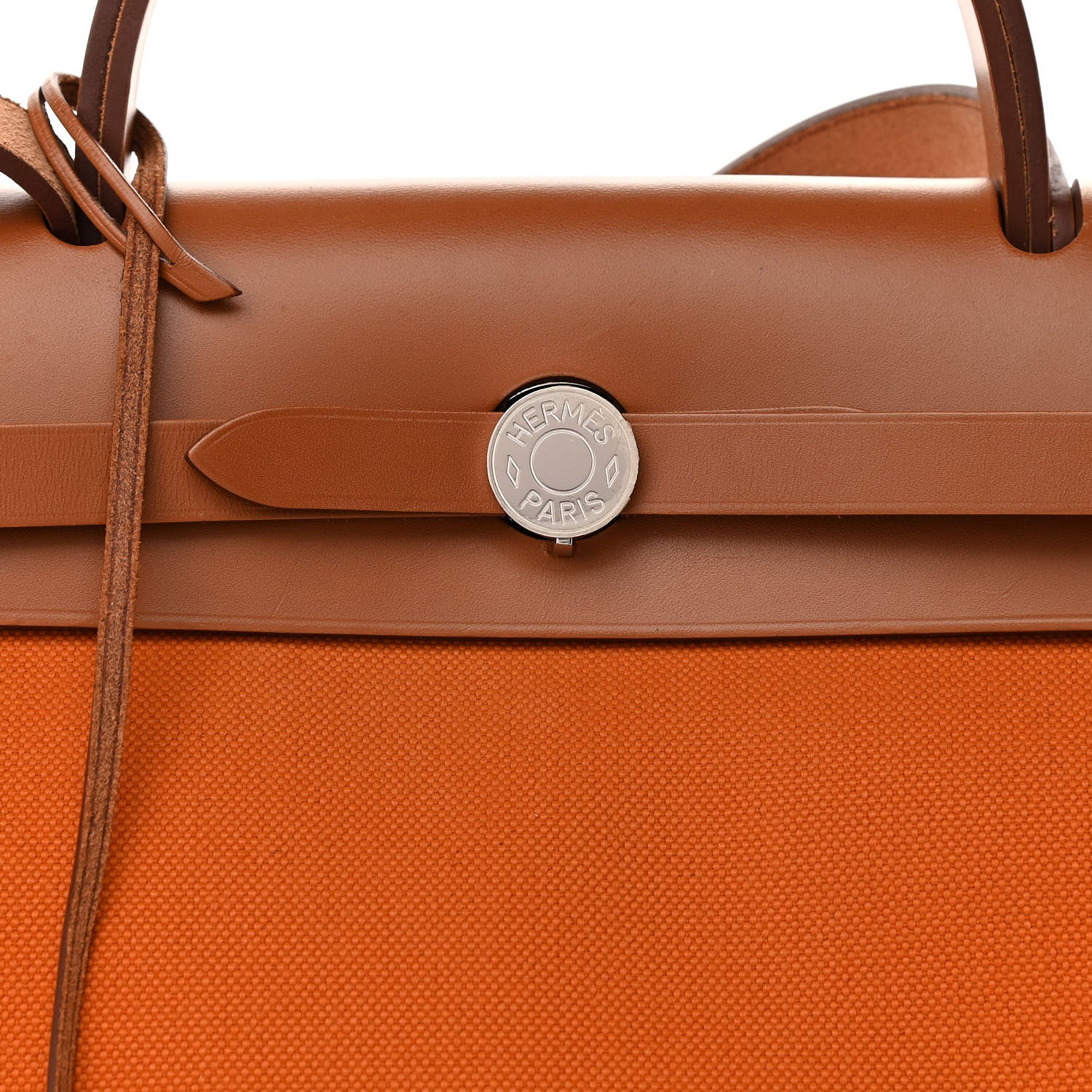 Hermes Toile Vache Hunter Herbag Zip 31 PM Orange 9 of 15