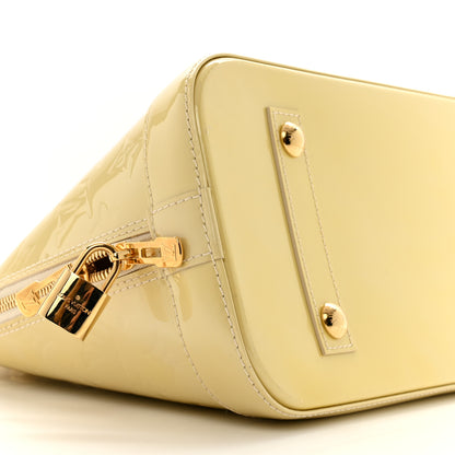 Louis Vuitton Vernis Alma PM Blanc Corail 9 of 12