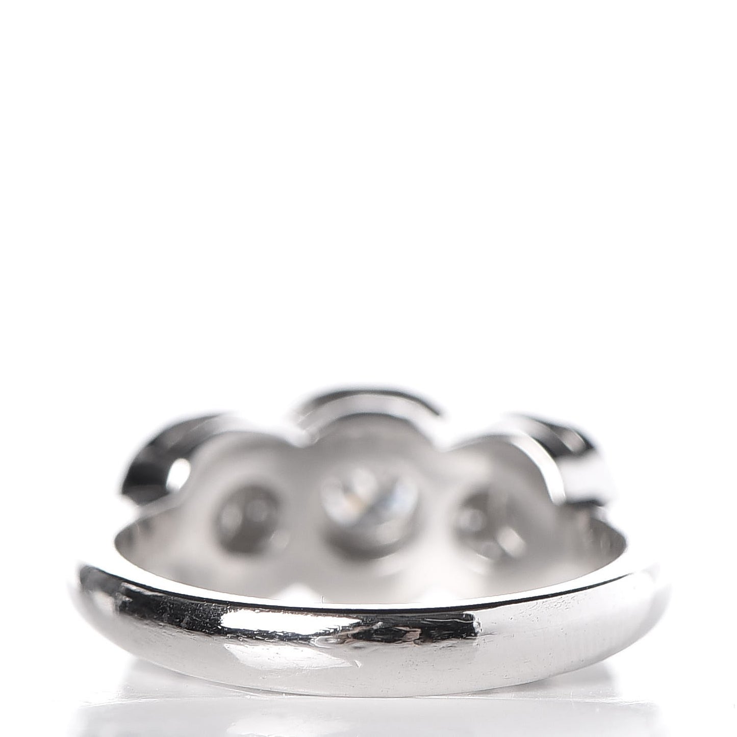 Platinum Diamond Circlet Ring 5.5