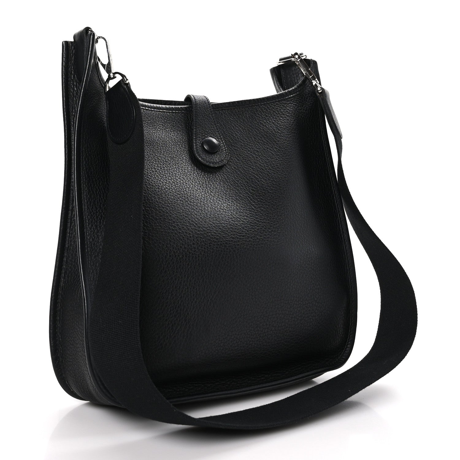 Hermes Taurillon Clemence Evelyne PM Black 3 of 11