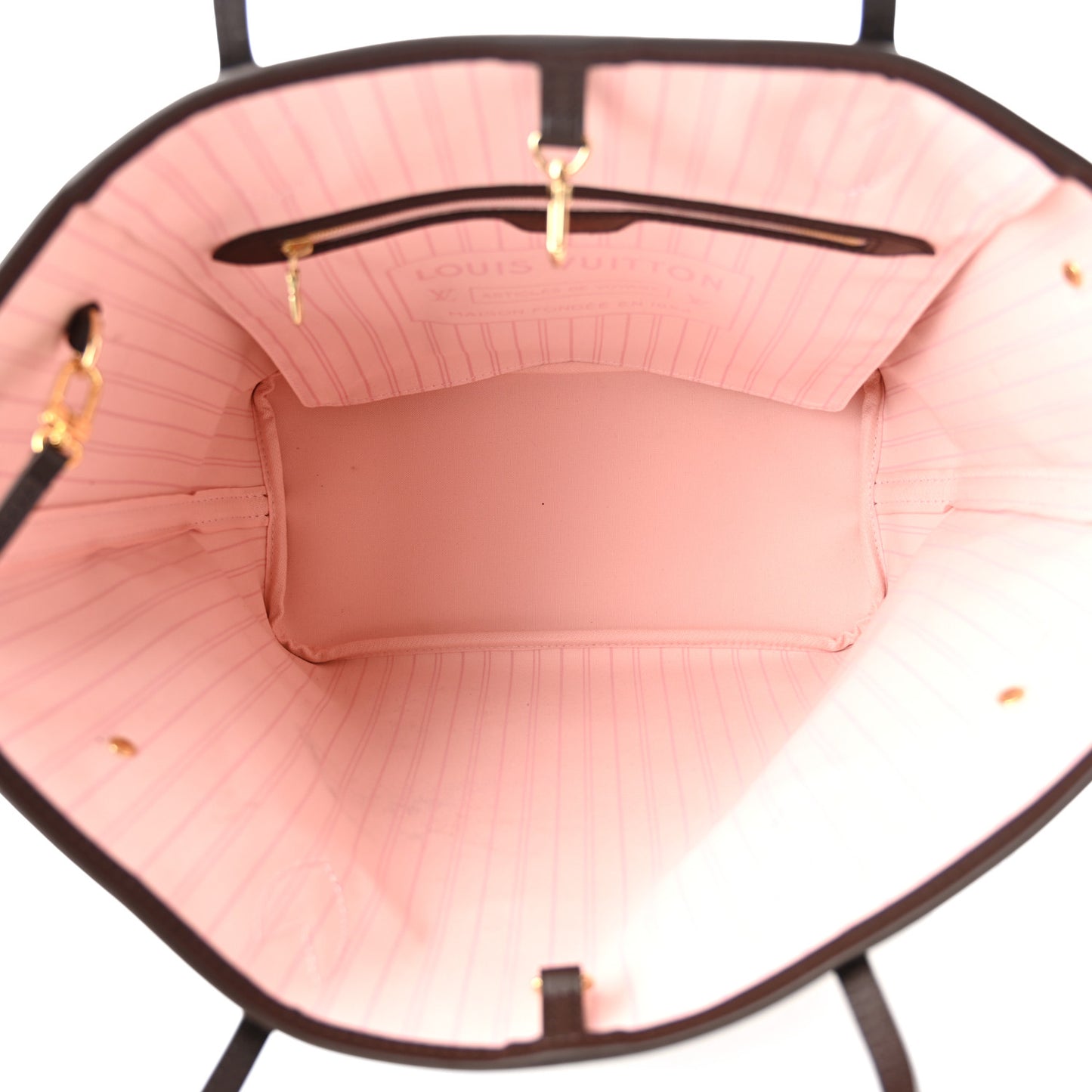 Damier Ebene Neo Neverfull MM Rose Ballerine