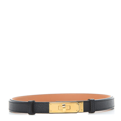 Hermes Epsom Kelly Belt Black 1 of 5