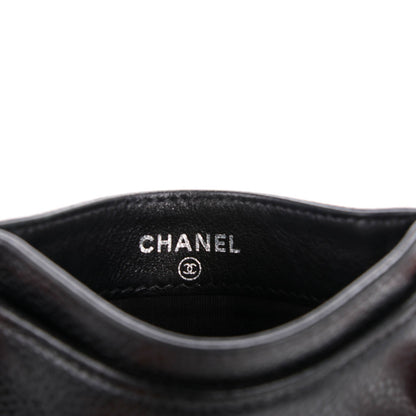 Chanel Caviar Timeless CC Card Holder Black 7 of 8