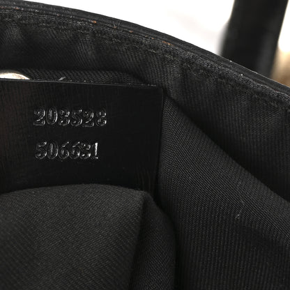 Gucci Monogram Large Full Moon Tote  Black 7 of 10