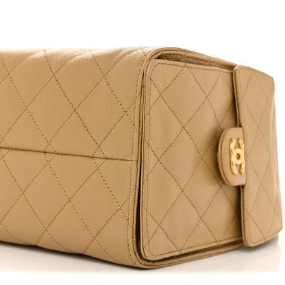 Chanel Caviar Quilted Small Chanel 25 Handbag Dark Beige 10 of 10
