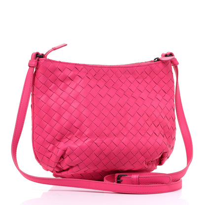 Bottega Veneta Nappa Intrecciato Crossbody Rosa Shock 2 of 10