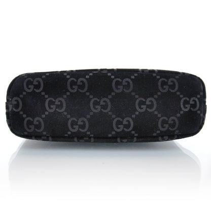 Gucci Guccissima Suede Evening Bag Black 4 of 10