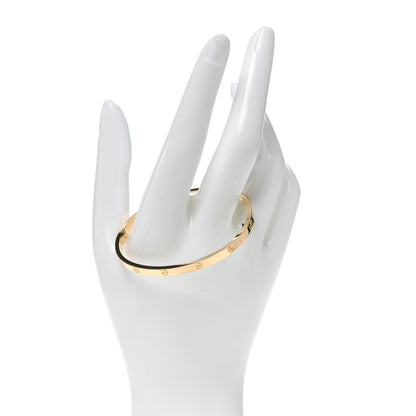 Cartier 18K Yellow Gold Small LOVE Bracelet 17 2 of 7