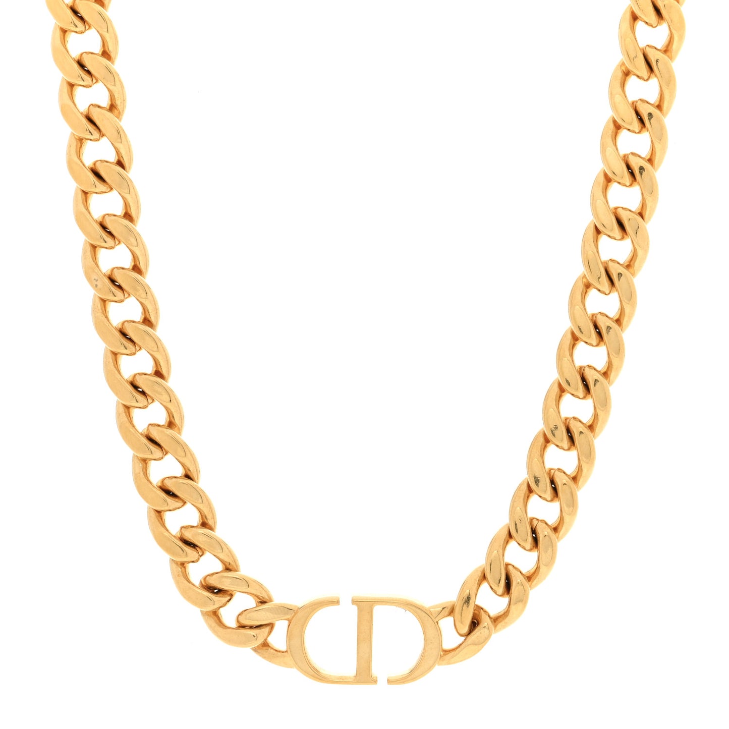 Metal Danseuse Etoile Chain Choker Necklace Gold
