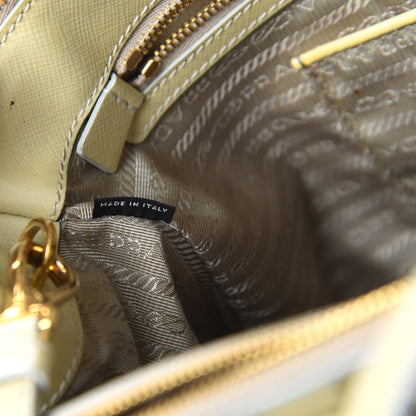 Prada Saffiano Vernice Medium Galleria Double Zip Tote 9 of 19