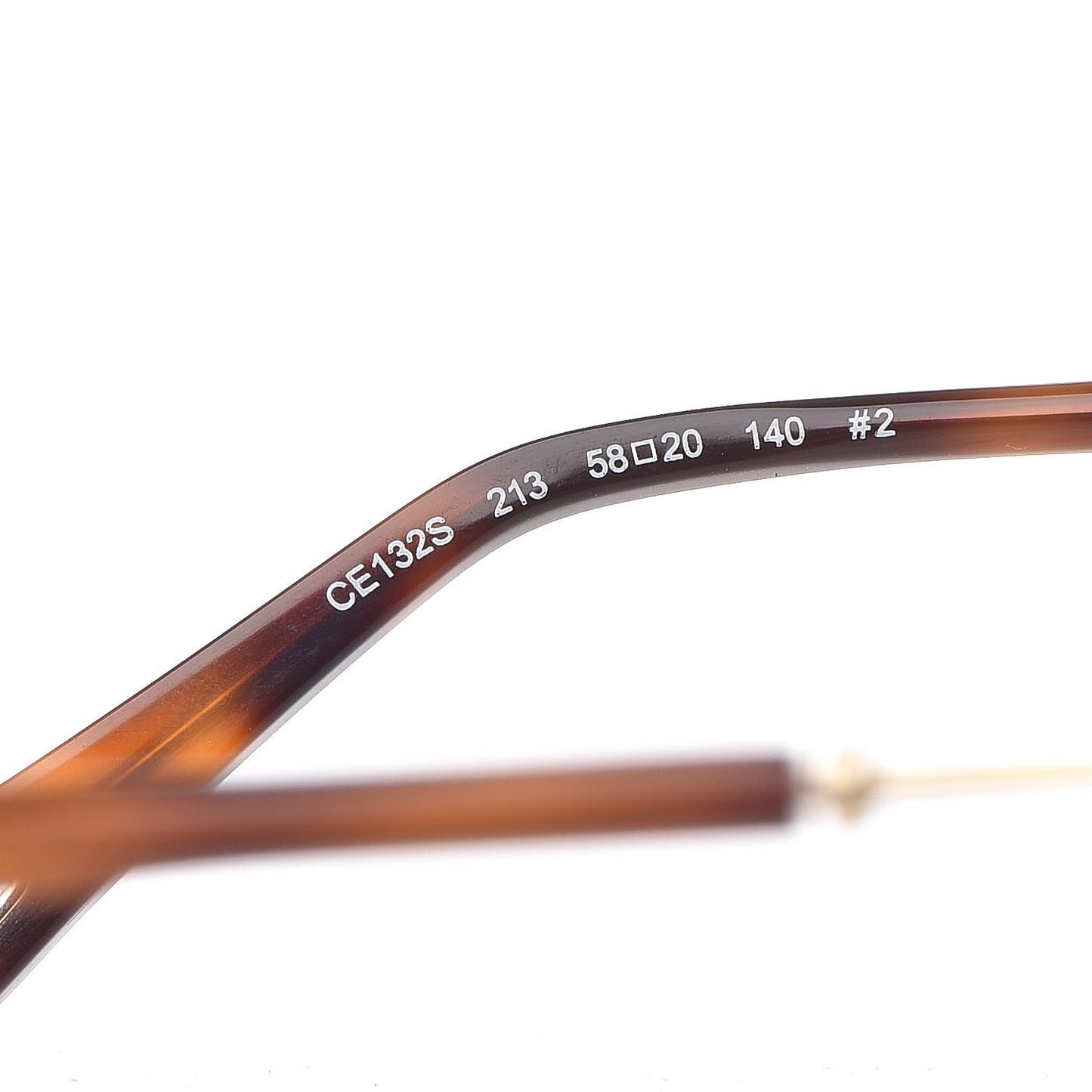 Octagonal Sunglasses CE132S Gold