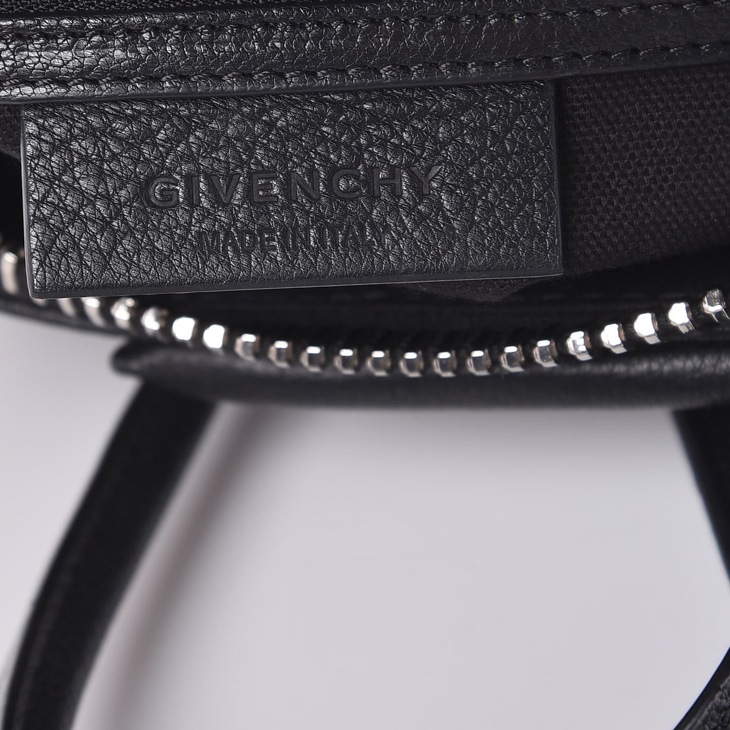 Sugar Goatskin Mini Antigona Black