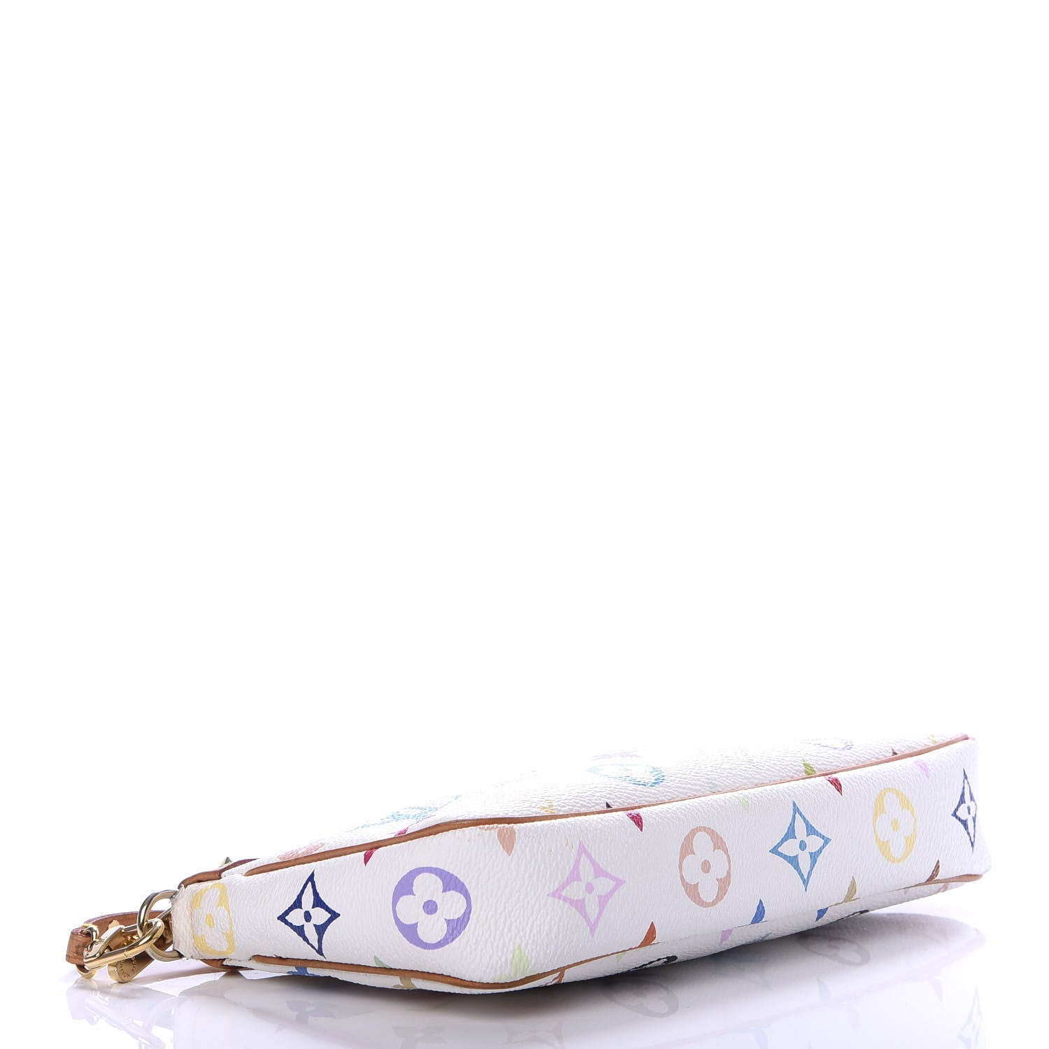 Louis Vuitton Monogram Multicolor Pochette Accessories White 4 of 11