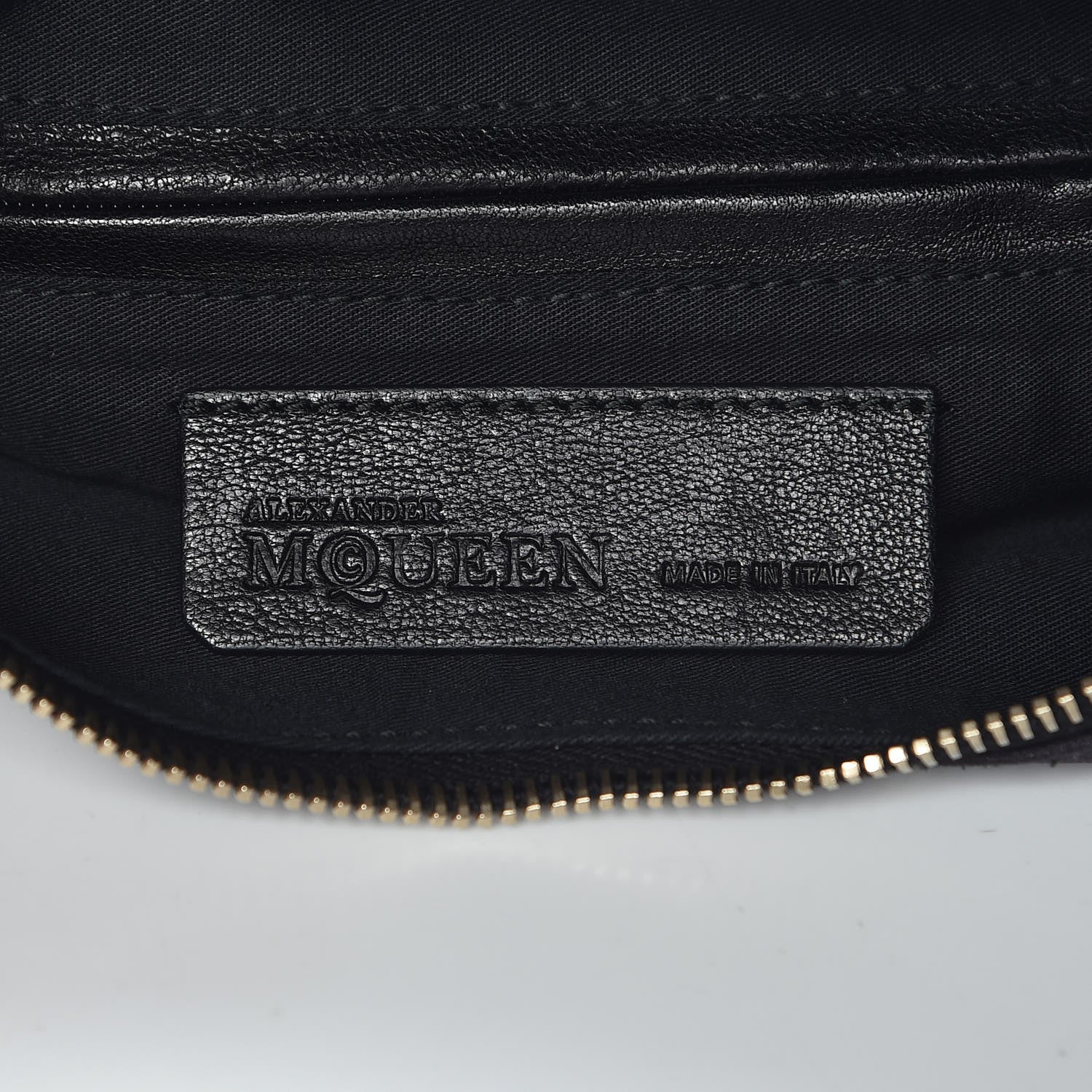Alexander McQueen Silk Pony Print De Manta Clutch Black 6 of 9