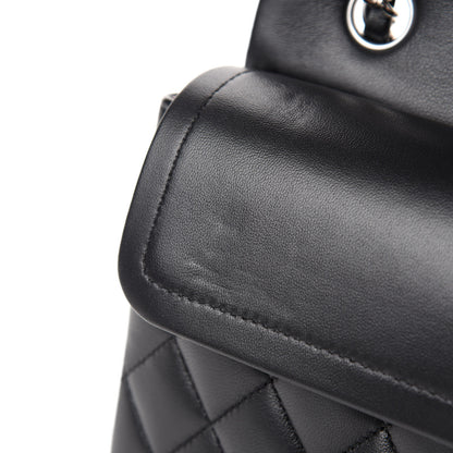 Chanel Lambskin Quilted Small Double Flap Black 8 of 13