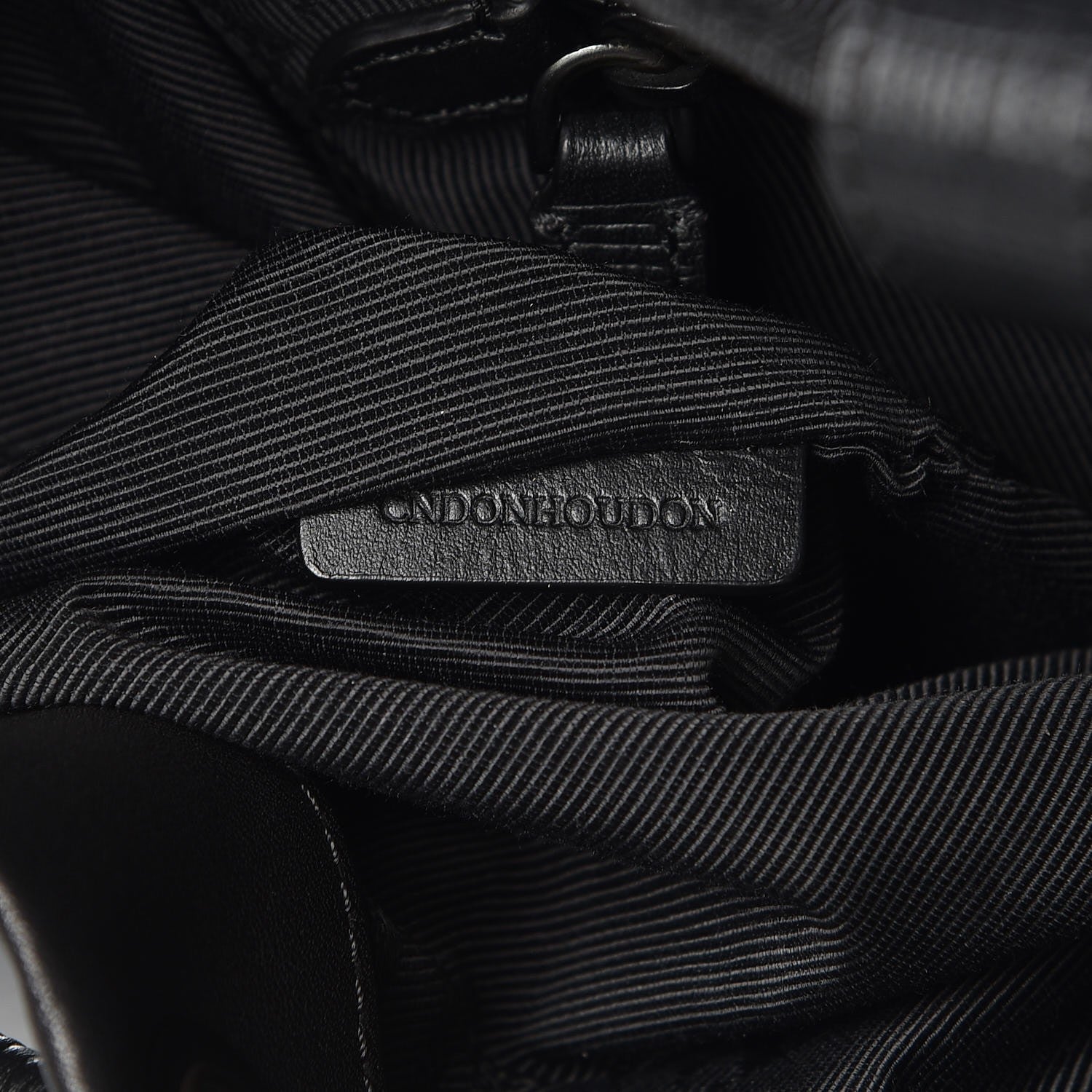 Burberry Weatherproof Calfskin Large Rucksack Backpack Black 8 of 8