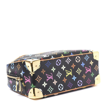 Louis Vuitton Monogram Multicolor Trouville Black 3 of 10