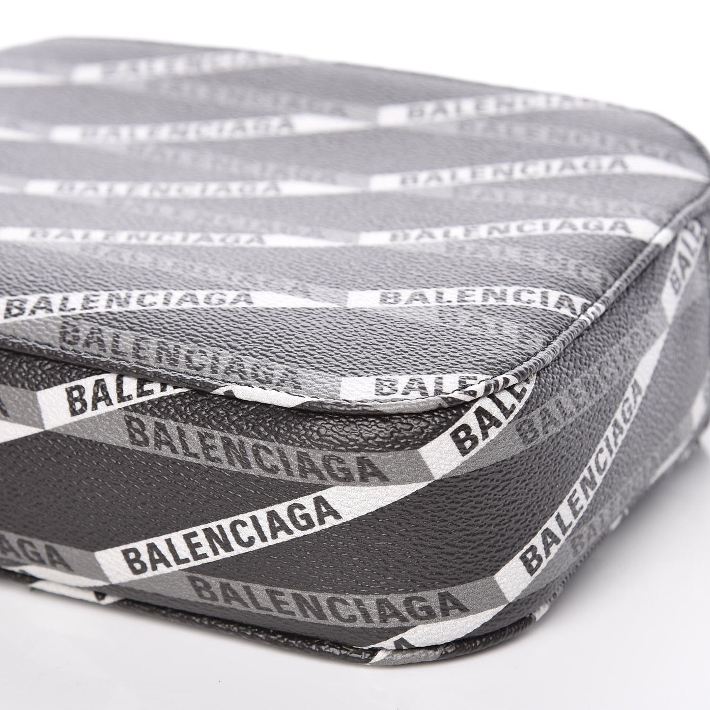 Coated Canvas Losange Monogram S Camera Bag Black Grey