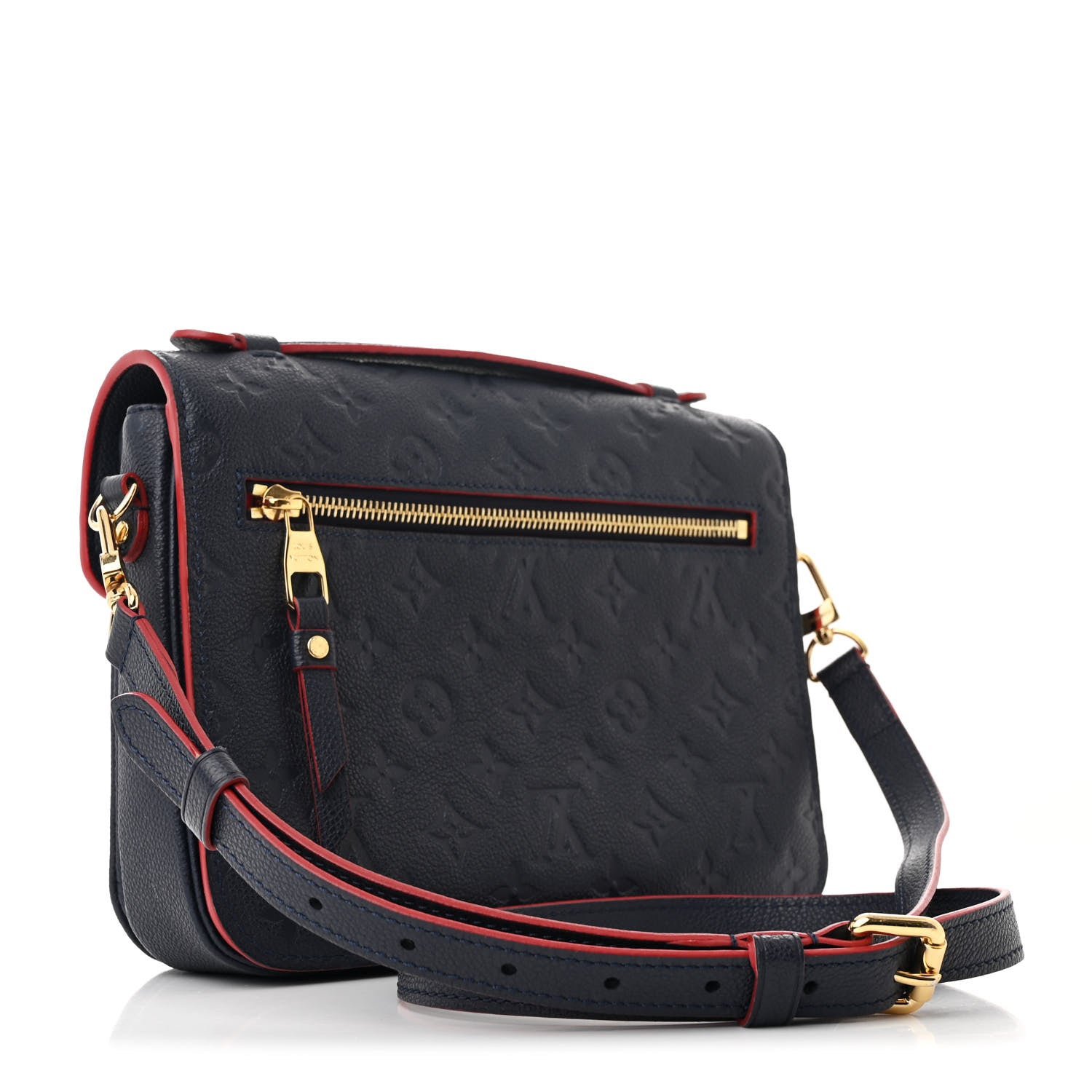 Louis Vuitton Empreinte Pochette Metis Marine Rouge 3 of 12