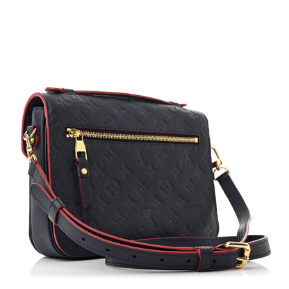 Louis Vuitton Empreinte Pochette Metis Marine Rouge 3 of 12