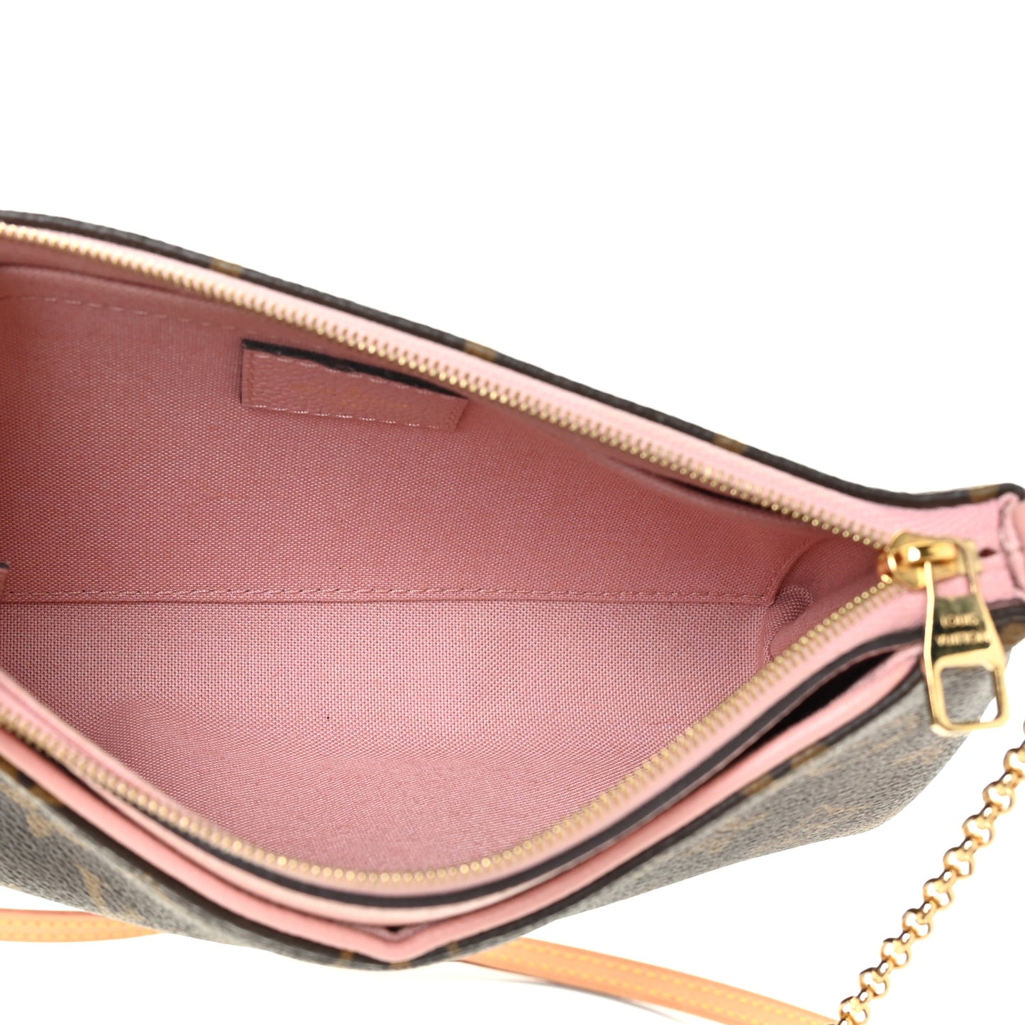 Monogram Pallas Clutch Rose Poudre