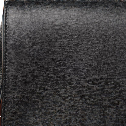 Saint Laurent Smooth Calfskin Suede Medium Bellechasse Black 11 of 12