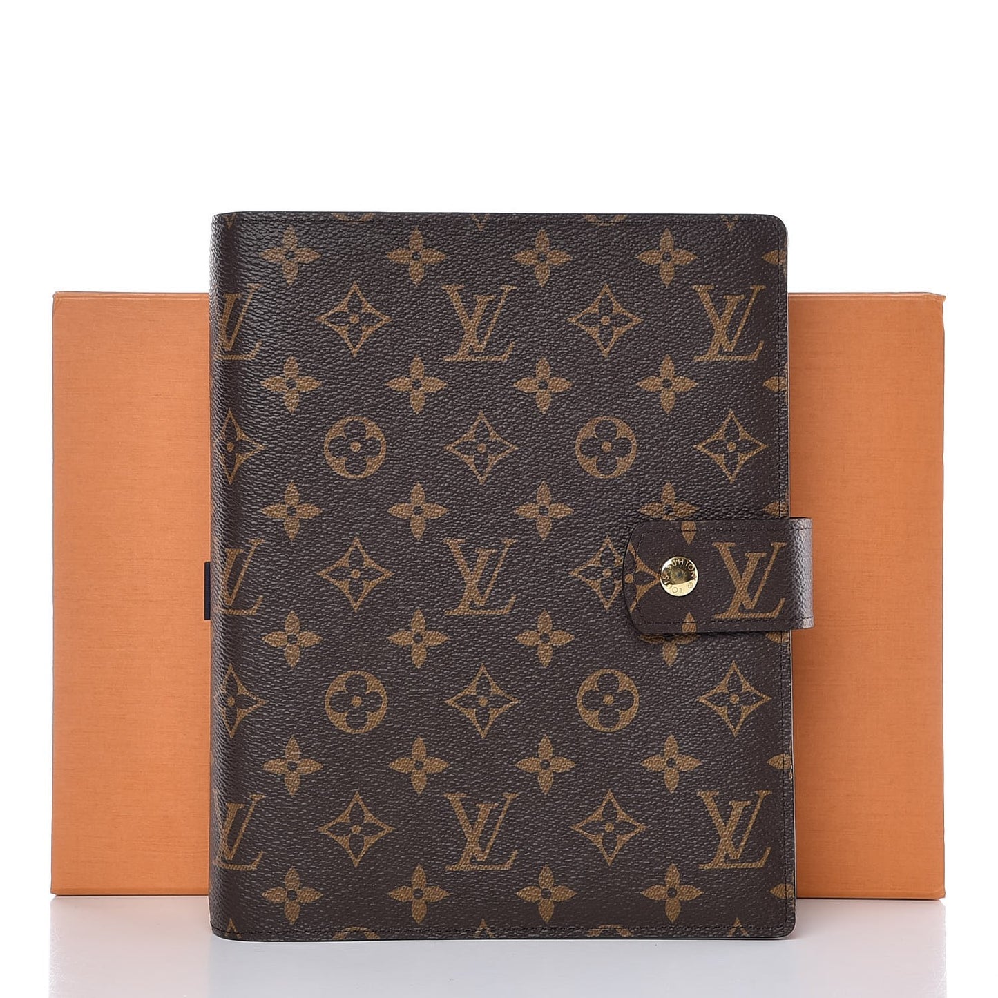 Monogram Large Ring Agenda Cover