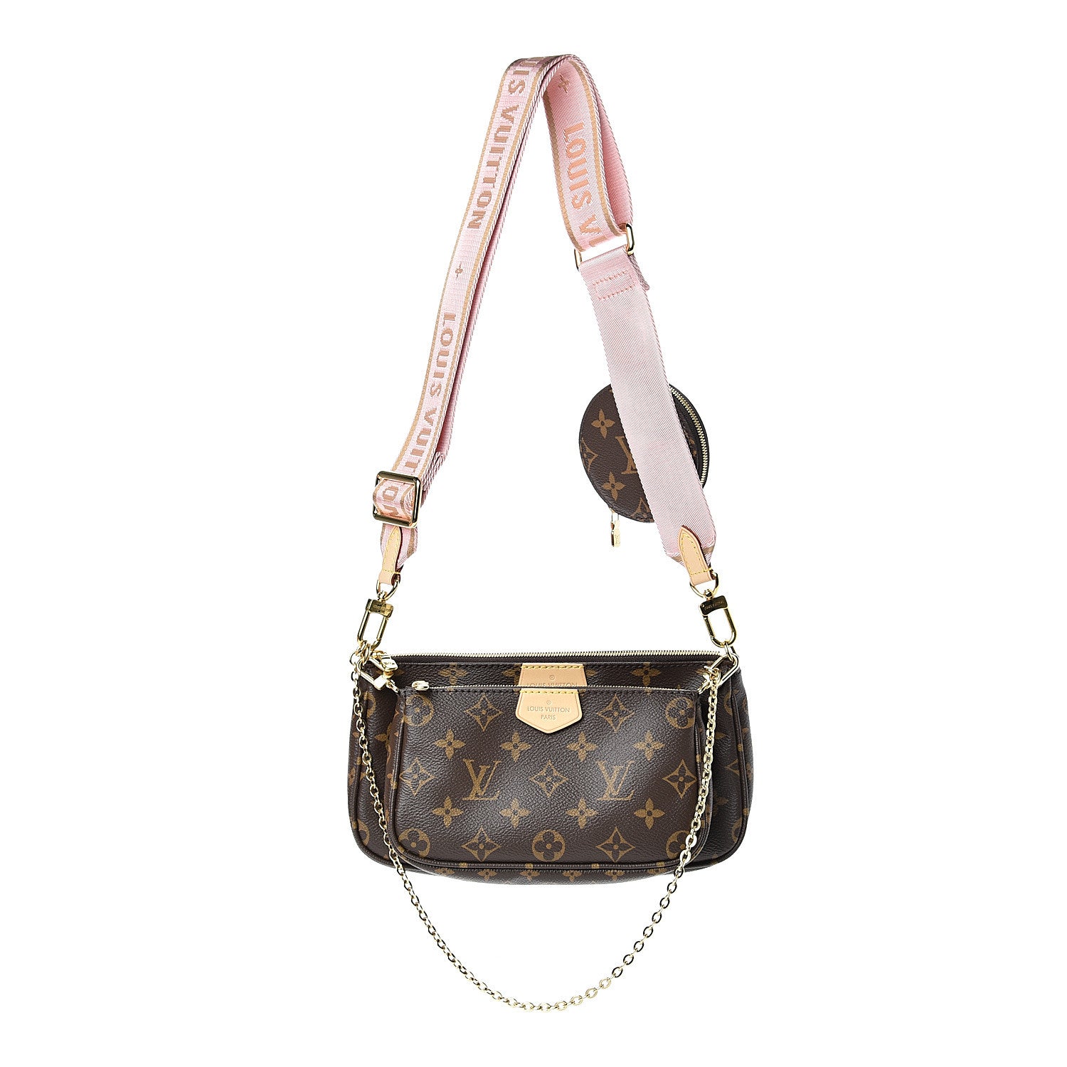Louis Vuitton Monogram Multi Pochette Accessories Rose Clair 1 of 12