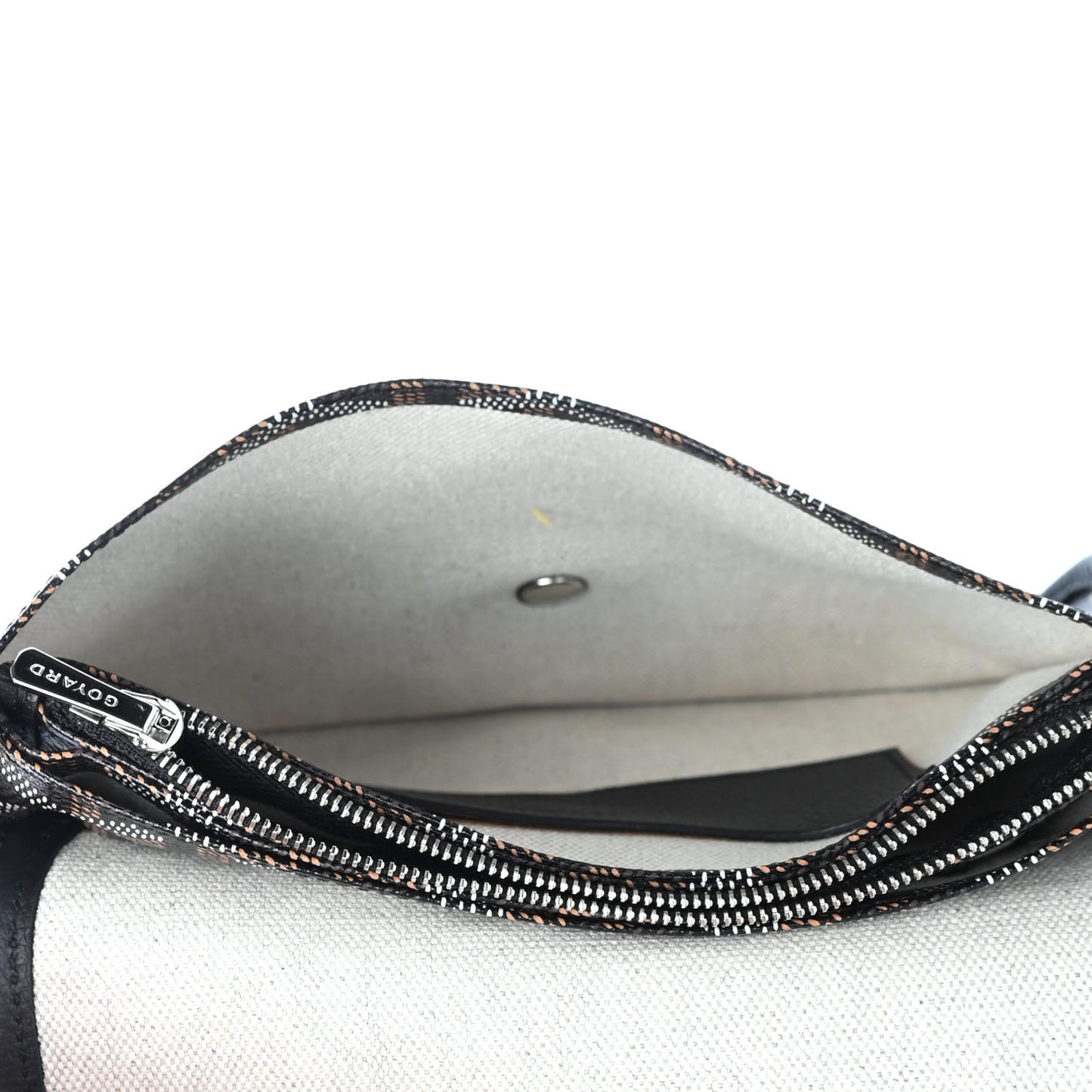 Goyardine Plumet Wallet Clutch Black