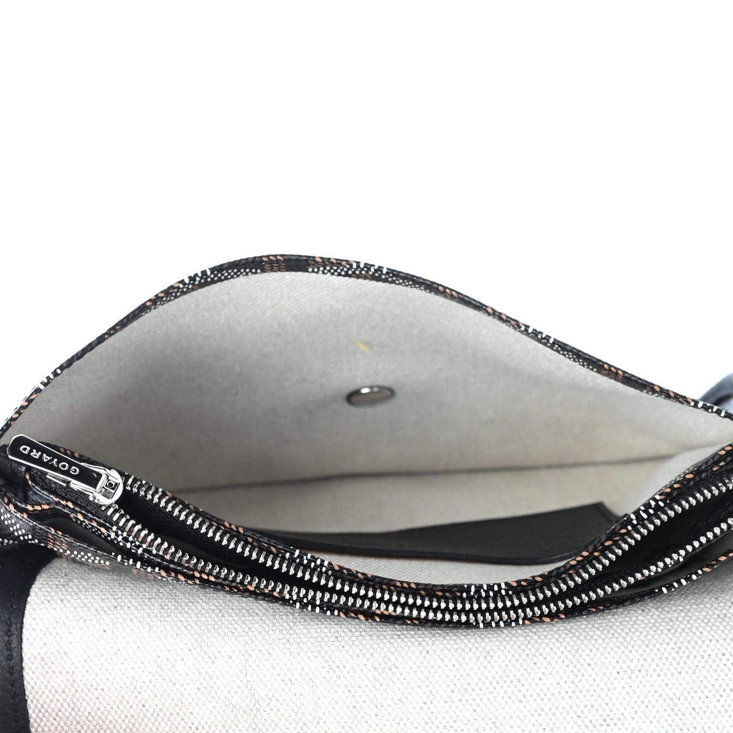 Goyard Goyardine Plumet Wallet Clutch Black 4 of 4
