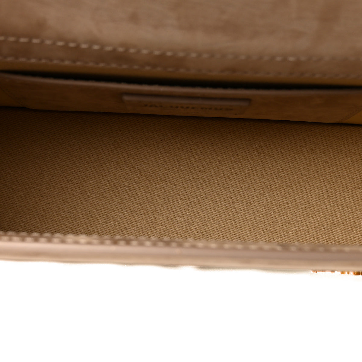 Jacquemus Nubuck Le Grand Bambino Dark Beige 5 of 11
