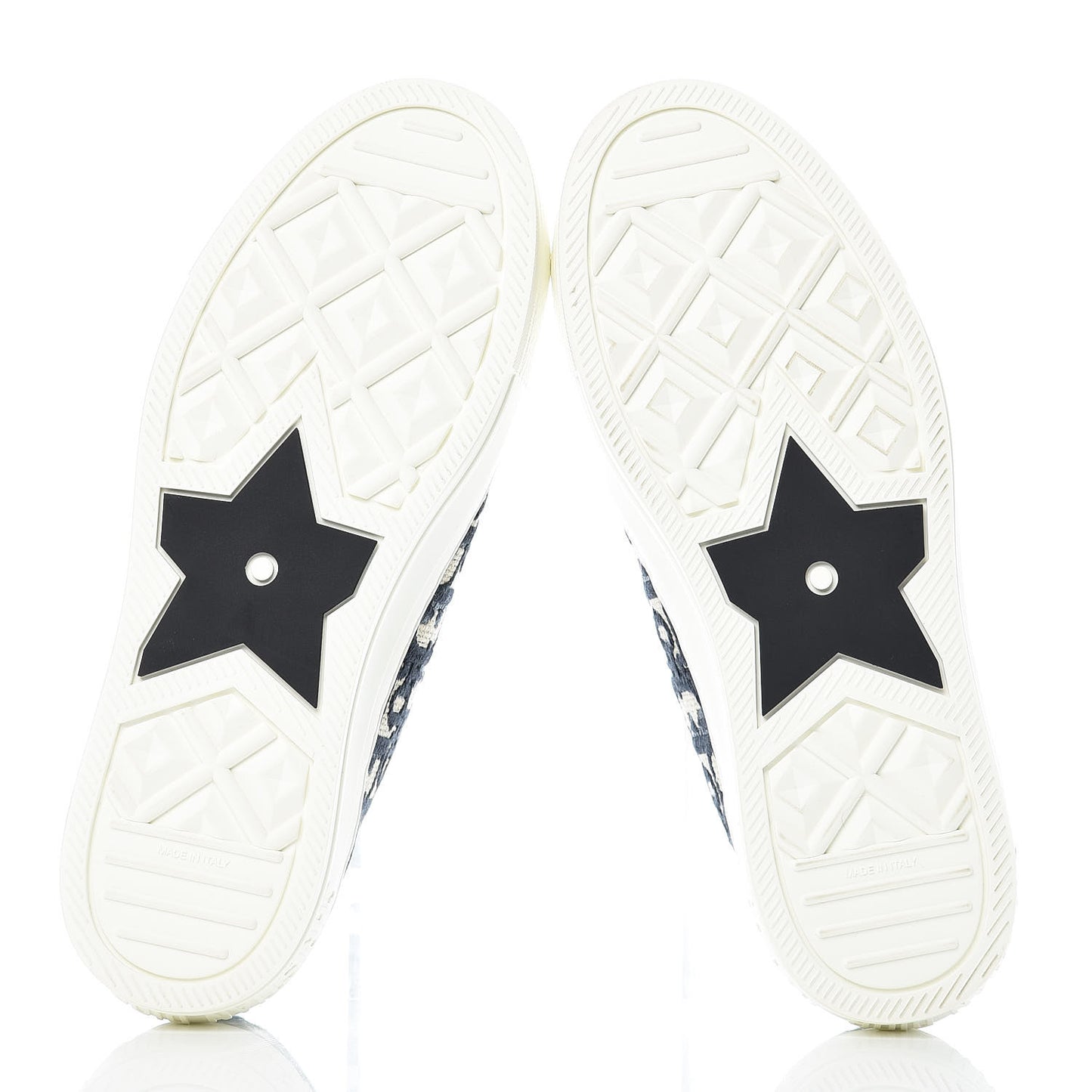 Canvas Oblique Walk'N'Dior Low Top Sneakers 39 Deep Blue