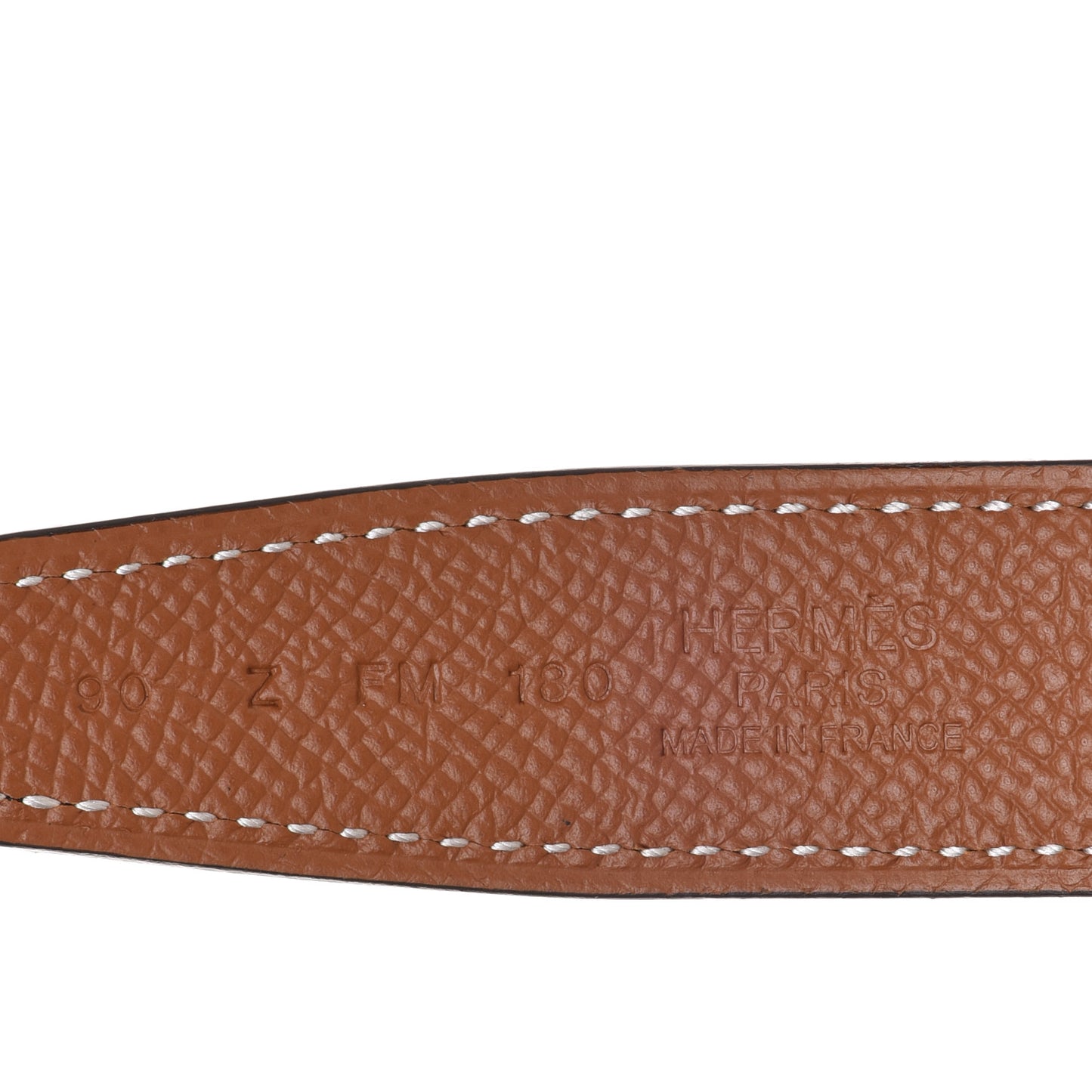 Swift Epsom 24mm Mini Constance H Belt 90 Black Gold