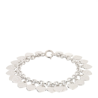 Tiffany Sterling Silver Mini Return to Tiffany Multi Heart Tag Charm Bracelet 1 of 3