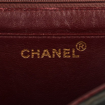 Chanel Lambskin Quilted Jumbo Flap Black 6 of 9