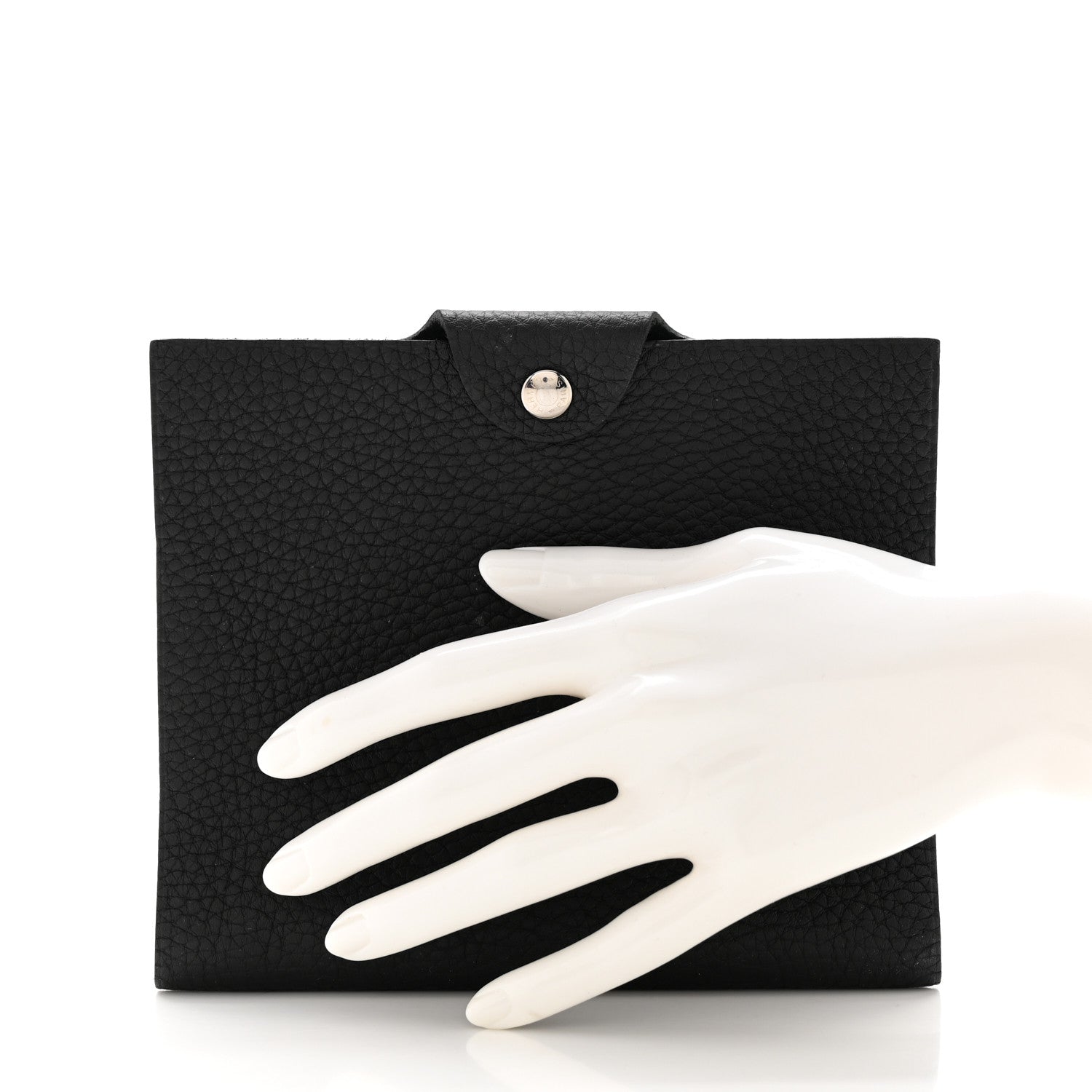 Hermes Togo Ulysse PM Notebook Cover Black 2 of 7