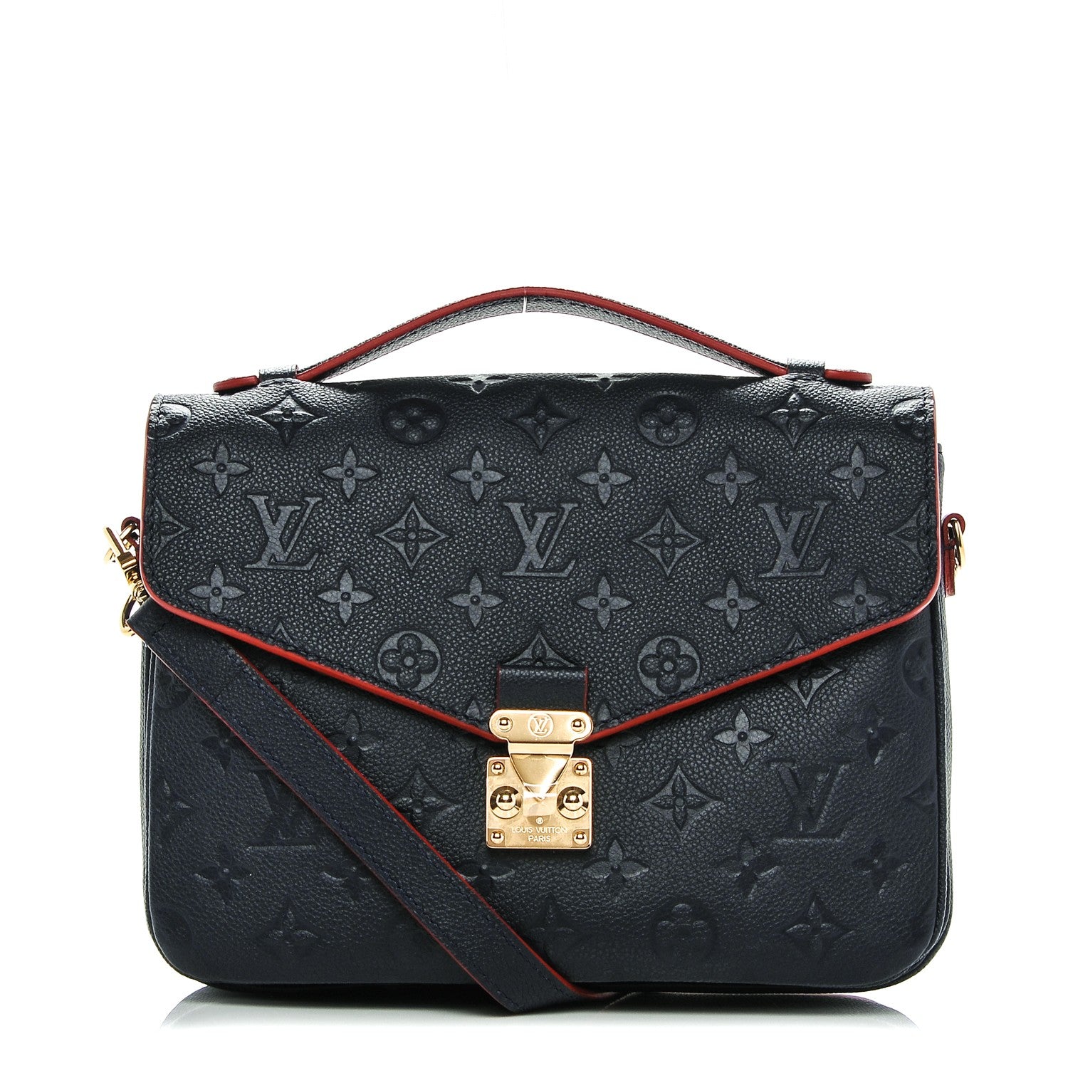 Louis Vuitton Empreinte Pochette Metis Marine Rouge 1 of 7