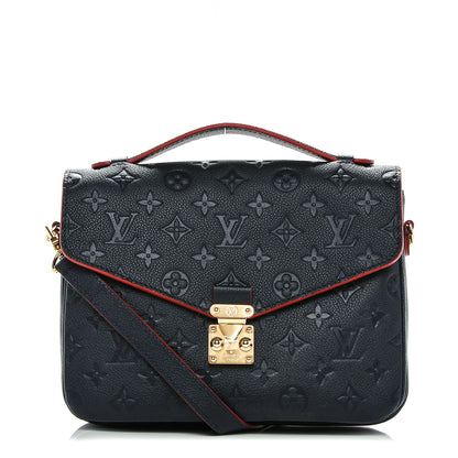Louis Vuitton Empreinte Pochette Metis Marine Rouge 1 of 7