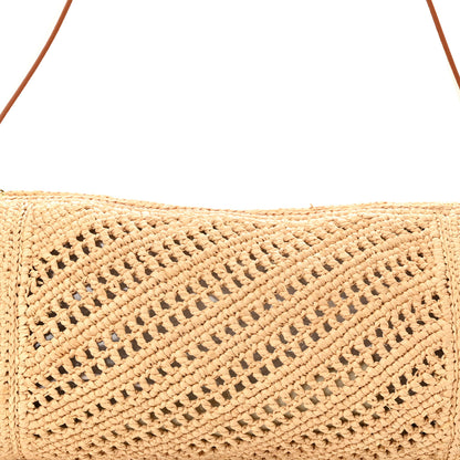 Loewe Raffia Paula's Ibiza Bracelet Pouch Natural White 7 of 9