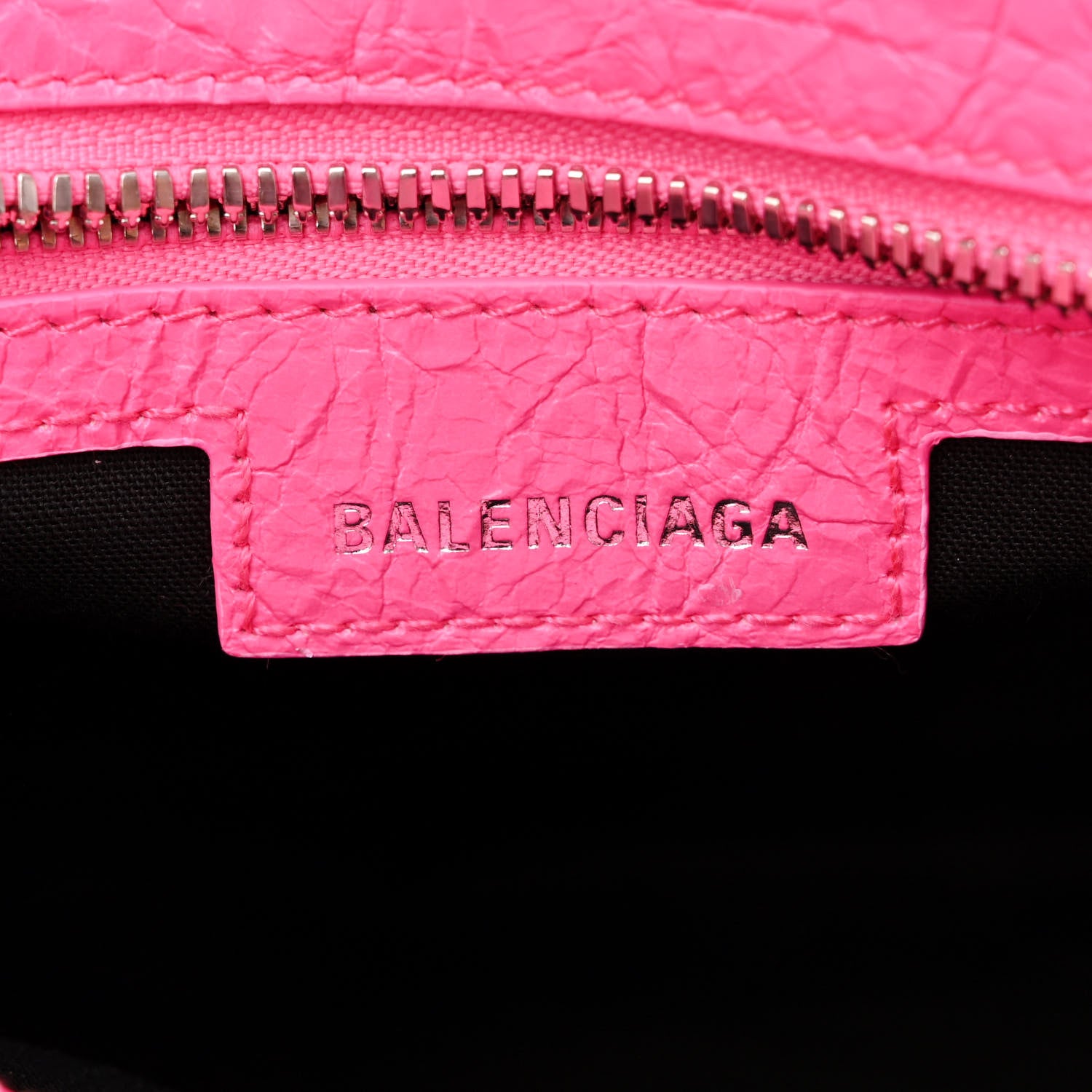 Balenciaga Agneau Arena Neo Cagole Handbag XS Fluo Pink 6 of 8