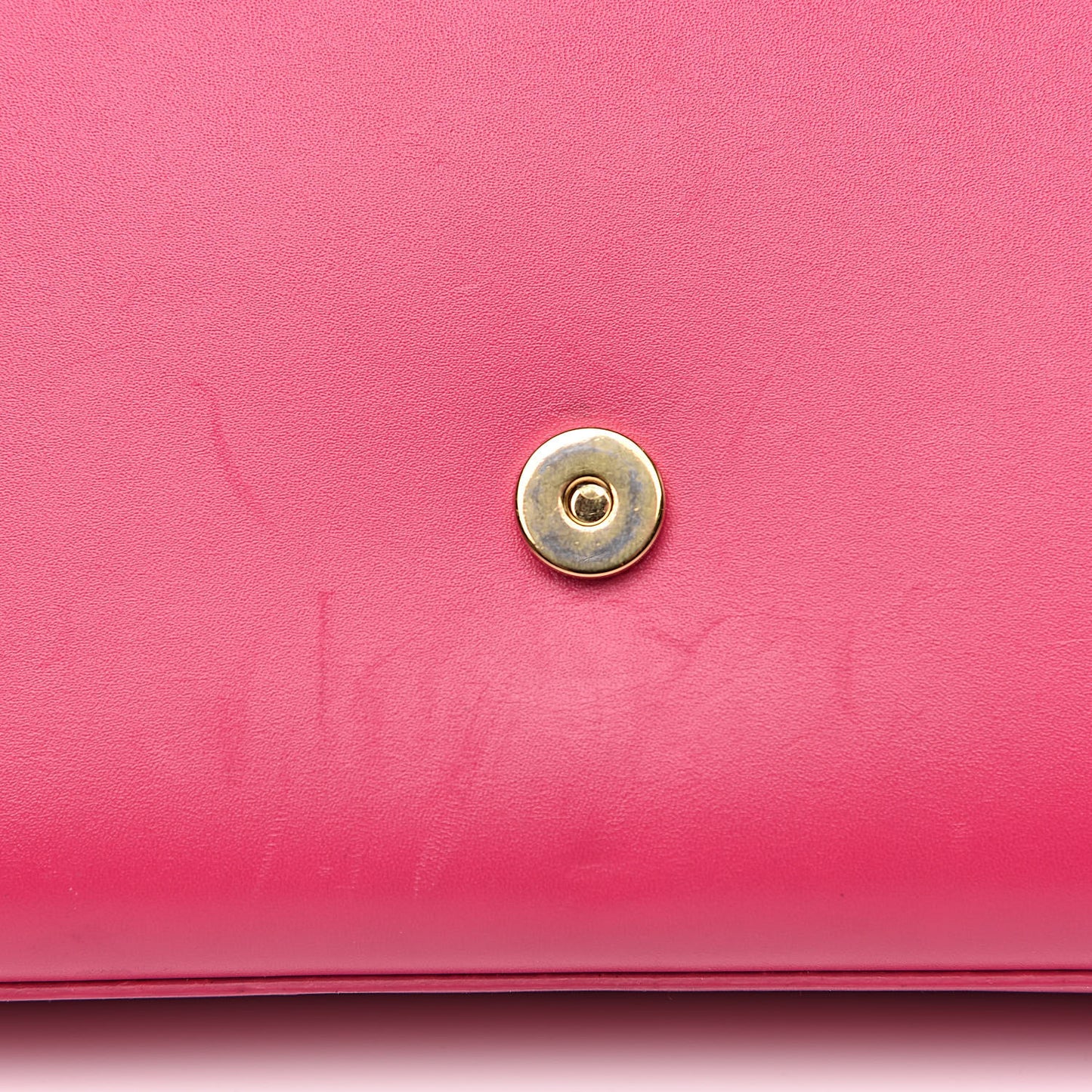 Smooth Calfskin Medium Classic Monogram Kate Tassel Satchel Fuchsia
