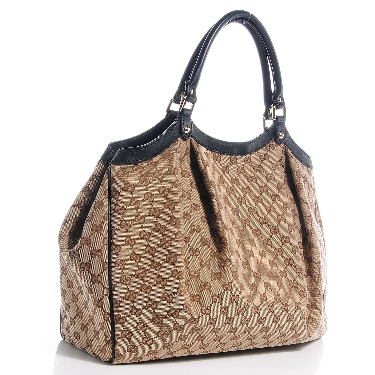 Gucci Monogram Large Sukey Tote Brown 3 of 7