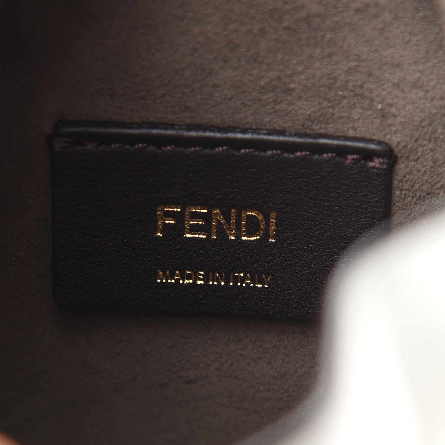 Fendi Vitello Liberty F is Fendi FF Studded Mini Mon Tresor Bucket Bag White 6 of 9