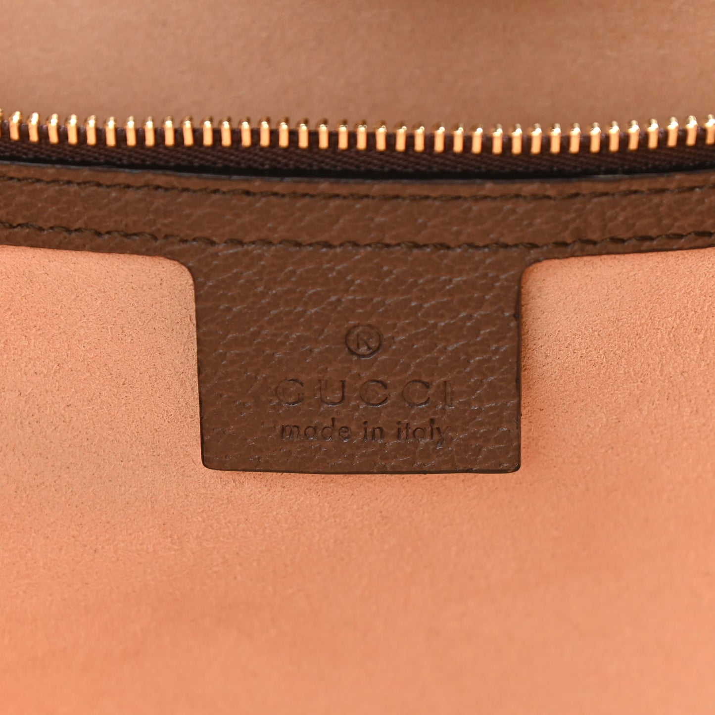 GG Supreme Monogram Medium Ophidia Shopping Tote Brown