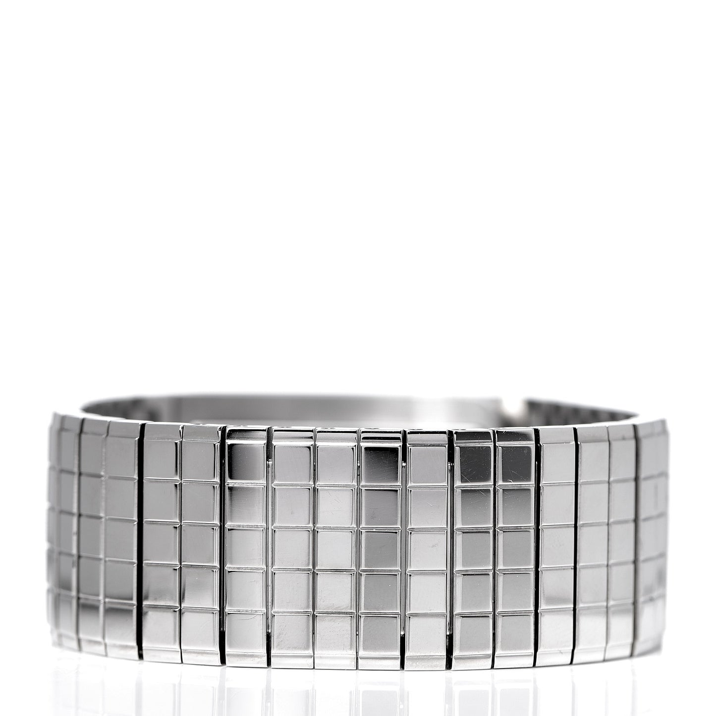 Stainless Steel Diamond 21mm Code Coco Quartz Watch Black
