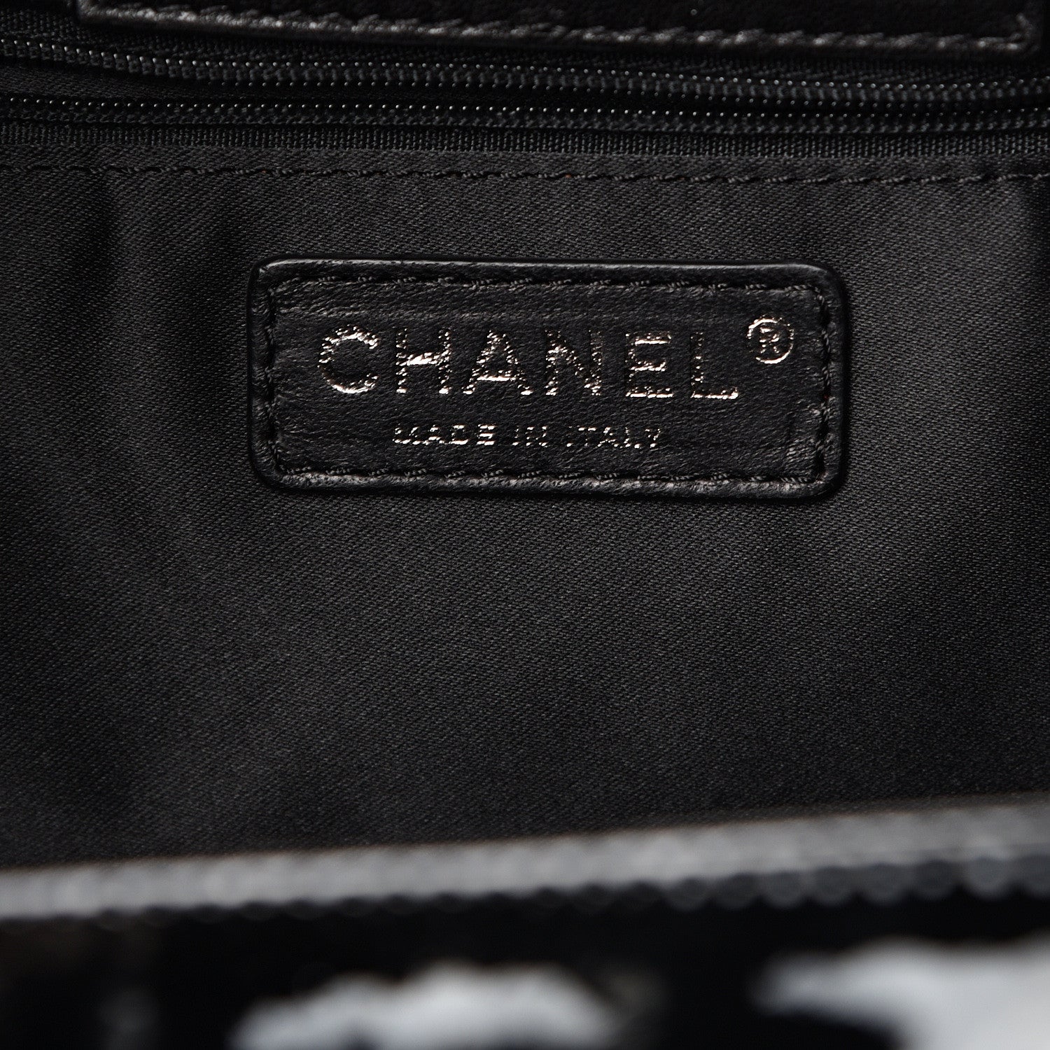 Chanel Patent Camellia Shoulder Bag Black 5 of 14